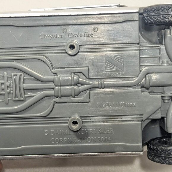 Chrysler Crossfire 1/32 Diecast model car 1:32 silver grey toy - Picture 5 of 9